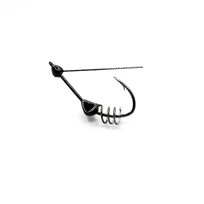 Core Tackle Weedless Wacky Shot 1/0 Single Hook 3-Pack