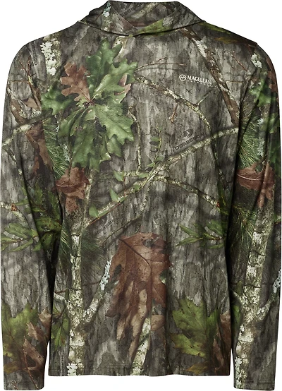 Magellan Outdoors Hunt Gear Men's Eagle Pass Tech Mesh Long Sleeve Hooded T-shirt
