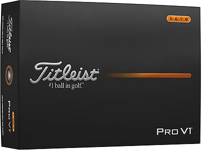 Titleist 2025 Pro V1 High Number Golf Balls 12-Pack