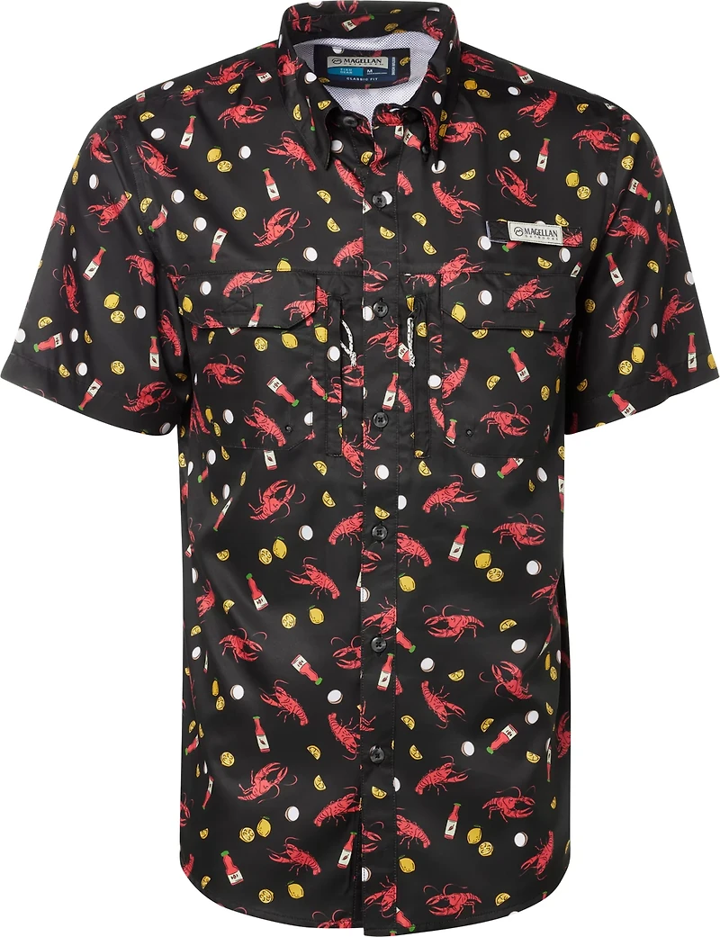 Magellan Outdoors Men's Local State Crawfish Short Sleeve Shirt