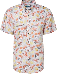 Magellan Outdoors Men's Local State Crawfish Short Sleeve Shirt
