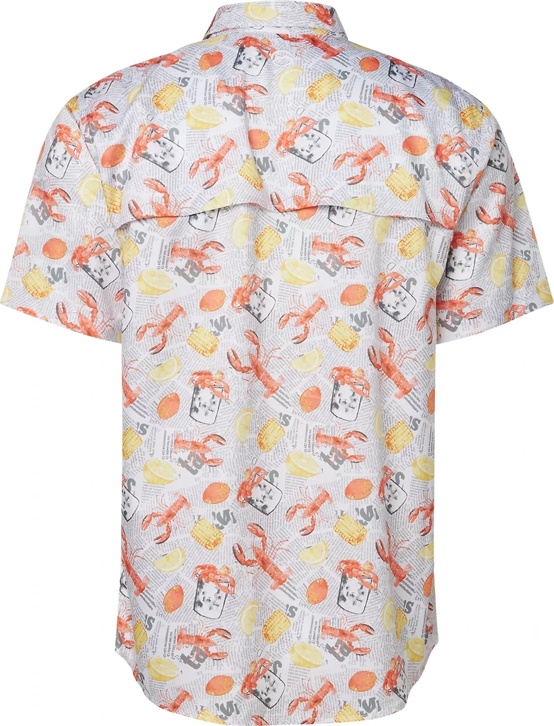 Magellan Outdoors Men's Local State Crawfish Short Sleeve Shirt