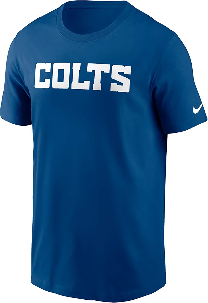 Nike Men's Colts Wordmark Essential T-shirt