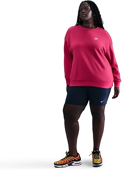 Nike Women's Sportswear Club Fleece Plus Crew Neck Sweatshirt