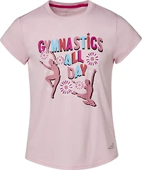 BCG Girls' Training Turbo Floral Gym Tee