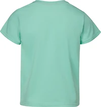 BCG Girls' Cotton GFX Short Sleeve T-Shirt