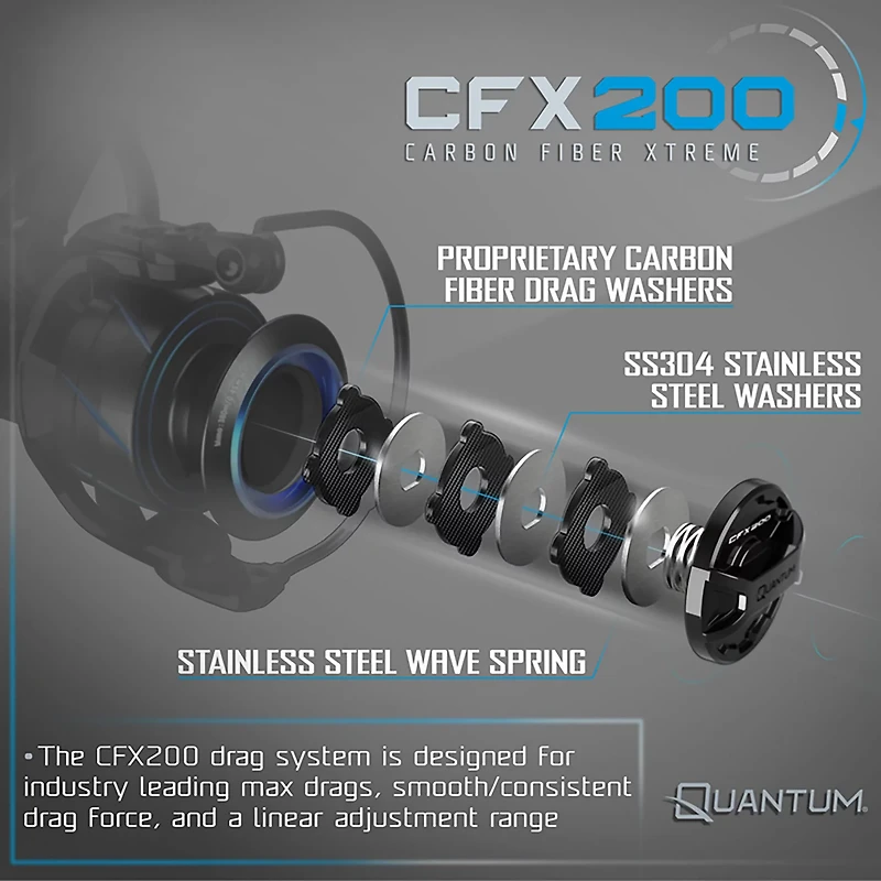 Quantum Merit 2500 Spinning Reel