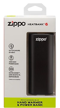 Zippo HeatBank 6 Rechargeable Hand Warmer
