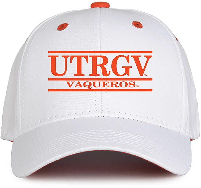 The Game Adults' University of Texas Rio Grande Valley Vaqueros School Bar Snapback Cap