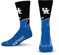 For Bare Feet University of Kentucky Black Wave Socks