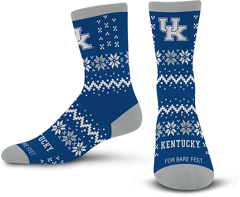 For Bare Feet University of Kentucky Team Sweater Socks