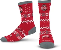 For Bare Feet Ohio State University Team Sweater Socks