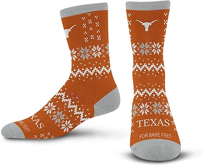 For Bare Feet University of Texas Team Sweater Socks