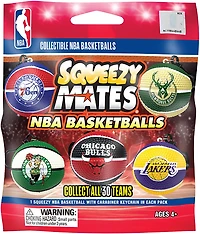 SqueezyMates 2025 NBA Mini Basketball Foil Blind Pack
