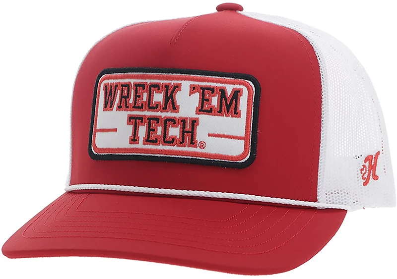 Hooey Adults' Texas Tech Red Raiders Patch Structured Cap