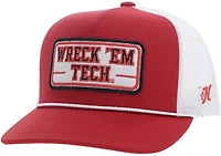 Hooey Adults' Texas Tech Red Raiders Patch Structured Cap