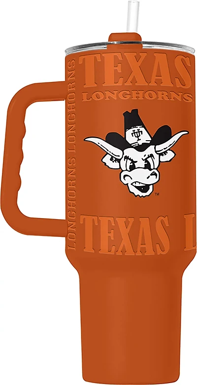 Logo Brands University of Texas 40 oz Vault Replay Powder Coat Tumbler