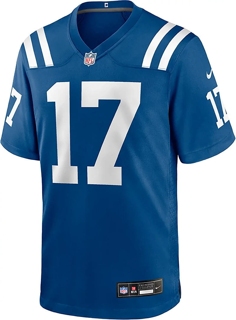 Nike Men's Indianapolis Colts Daniel Jones Home Game Jersey