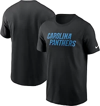 Nike Men's Carolina Panthers Wordmark Essential T-shirt
