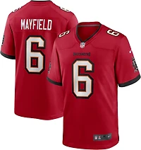 Nike Men's Tampa Bay Buccaneers Baker Mayfield Game Home Player Name and Number Jersey