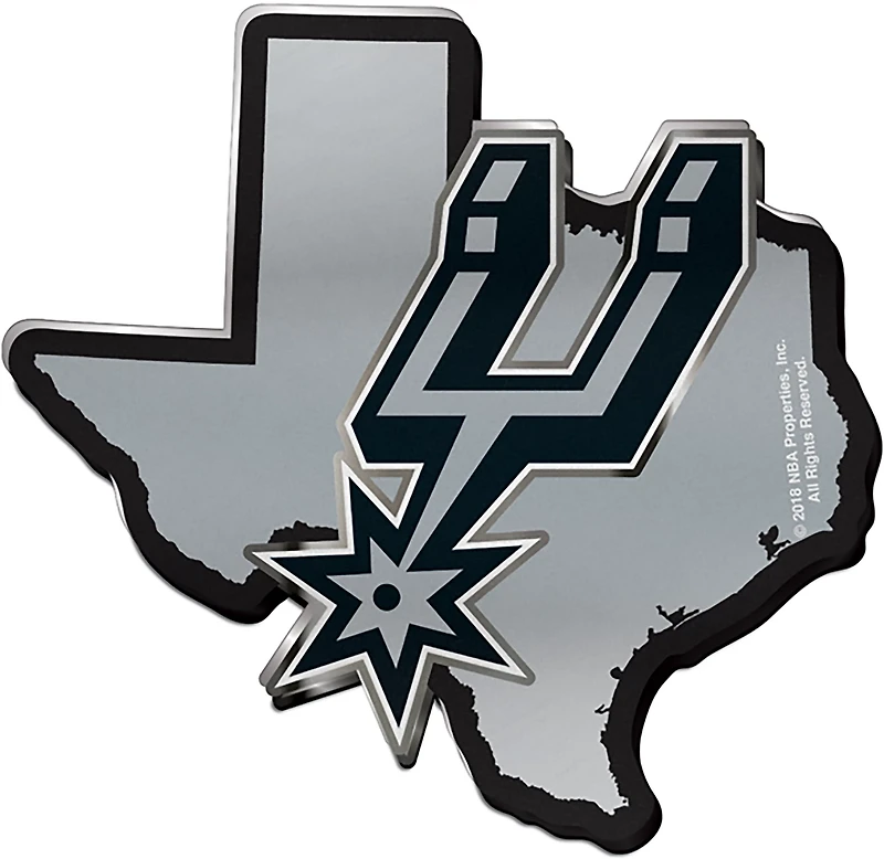 WinCraft San Antonio Spurs Acrylic Auto Emblem