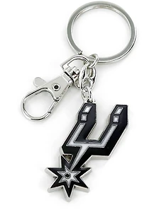 Aminco San Antonio Spurs Team Logo Heavyweight Keychain