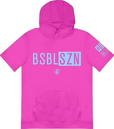 Baseball Lifestyle 101 Youth BSBL-SZN Short Sleeve Hoodie