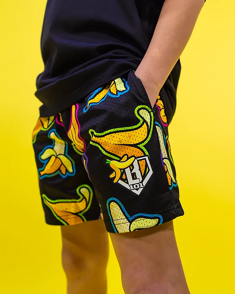 Baseball Lifestyle 101 Youth Banana Shorts 5