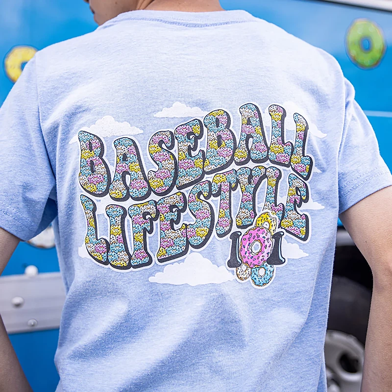 Baseball Lifestyle 101 Youths' Donut Short Sleeve T-shirt