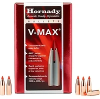 Hornady V-MAX™ .22 53-Grain Bullets - 100 rounds