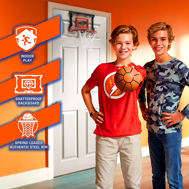 NERF Over-the-Door Mini Basketball Hoop