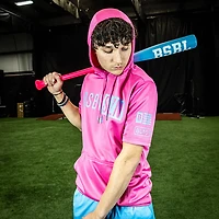 Baseball Lifestyle 101 Youth BSBL-SZN Short Sleeve Hoodie