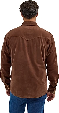 Wrangler Men's Retro® Premium Long Sleeve Modern Fit Western Snap Plaid Shirt