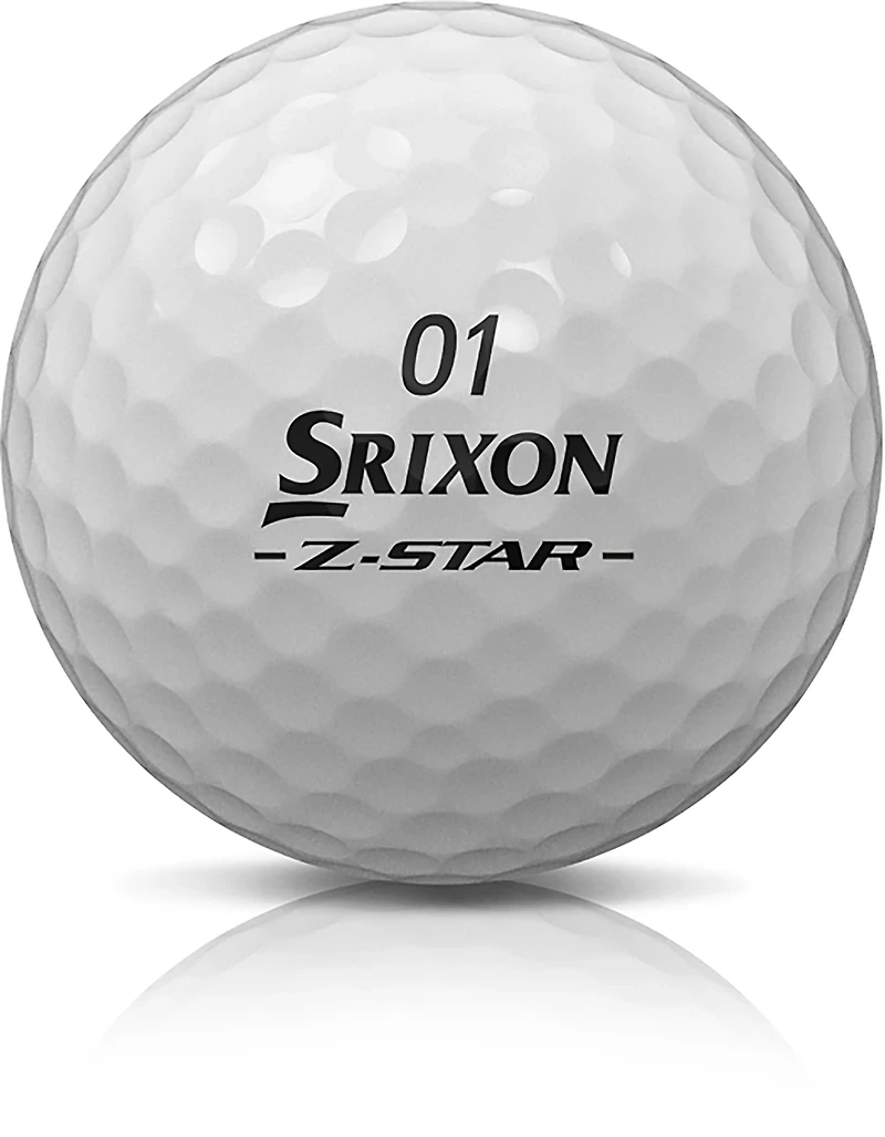SRIXON Z-STAR DIVIDE 50/50 White/Tour Yellow Golf Balls 12-Pack