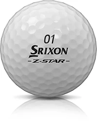 SRIXON Z-STAR DIVIDE 50/50 White/Tour Yellow Golf Balls 12-Pack