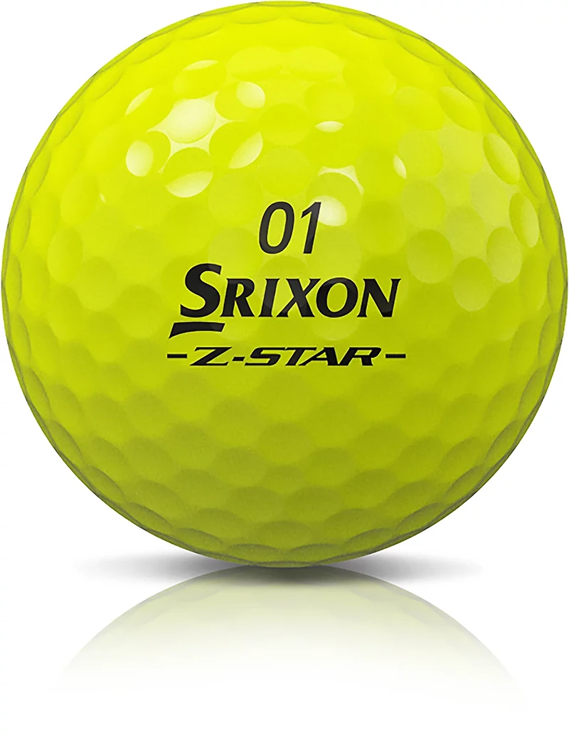 SRIXON Z-STAR DIVIDE 50/50 White/Tour Yellow Golf Balls 12-Pack