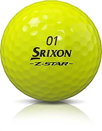 SRIXON Z-STAR DIVIDE 50/50 White/Tour Yellow Golf Balls 12-Pack