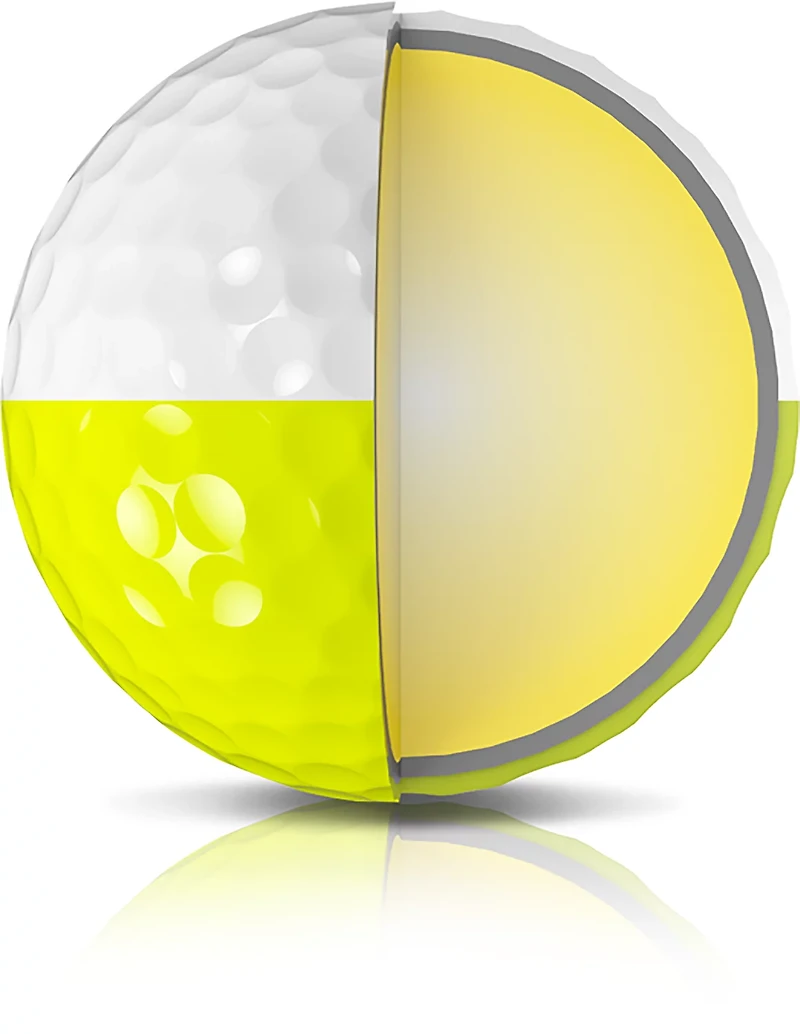 SRIXON Z-STAR DIVIDE 50/50 White/Tour Yellow Golf Balls 12-Pack