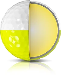 SRIXON Z-STAR DIVIDE 50/50 White/Tour Yellow Golf Balls 12-Pack