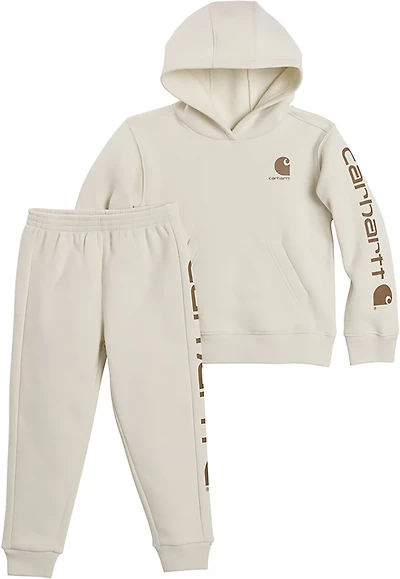 Carhartt Boys' Logo Hoodie and Pants Set
