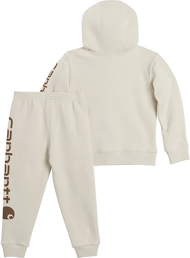 Carhartt Boys' Logo Hoodie and Pants Set