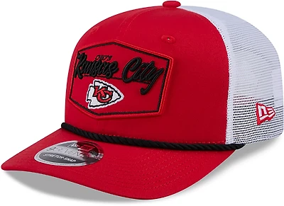 New Era Kansas City Chiefs Team Patch OTC 9SEVENTY Trucker Cap