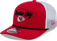 New Era Kansas City Chiefs Team Patch OTC 9SEVENTY Trucker Cap