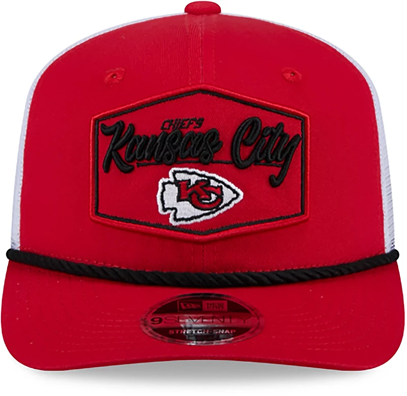 New Era Kansas City Chiefs Team Patch OTC 9SEVENTY Trucker Cap