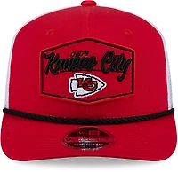 New Era Kansas City Chiefs Team Patch OTC 9SEVENTY Trucker Cap