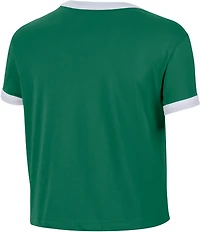 Nike Women's Dallas Mavericks Hardwood Classic Ringer Short Sleeve T-shirt