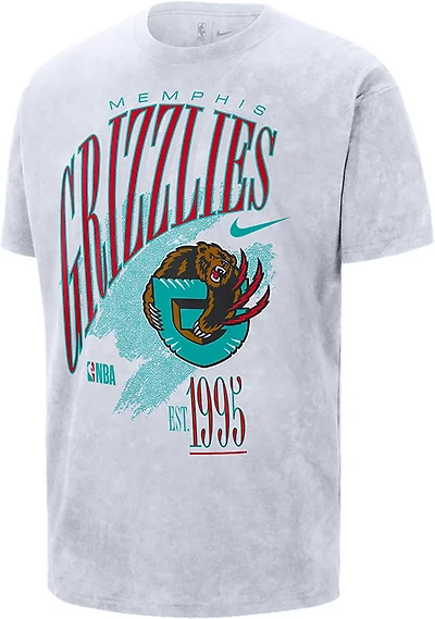 Nike Men's Memphis Grizzlies Hardwood Classic Ringer Short Sleeve T-shirt