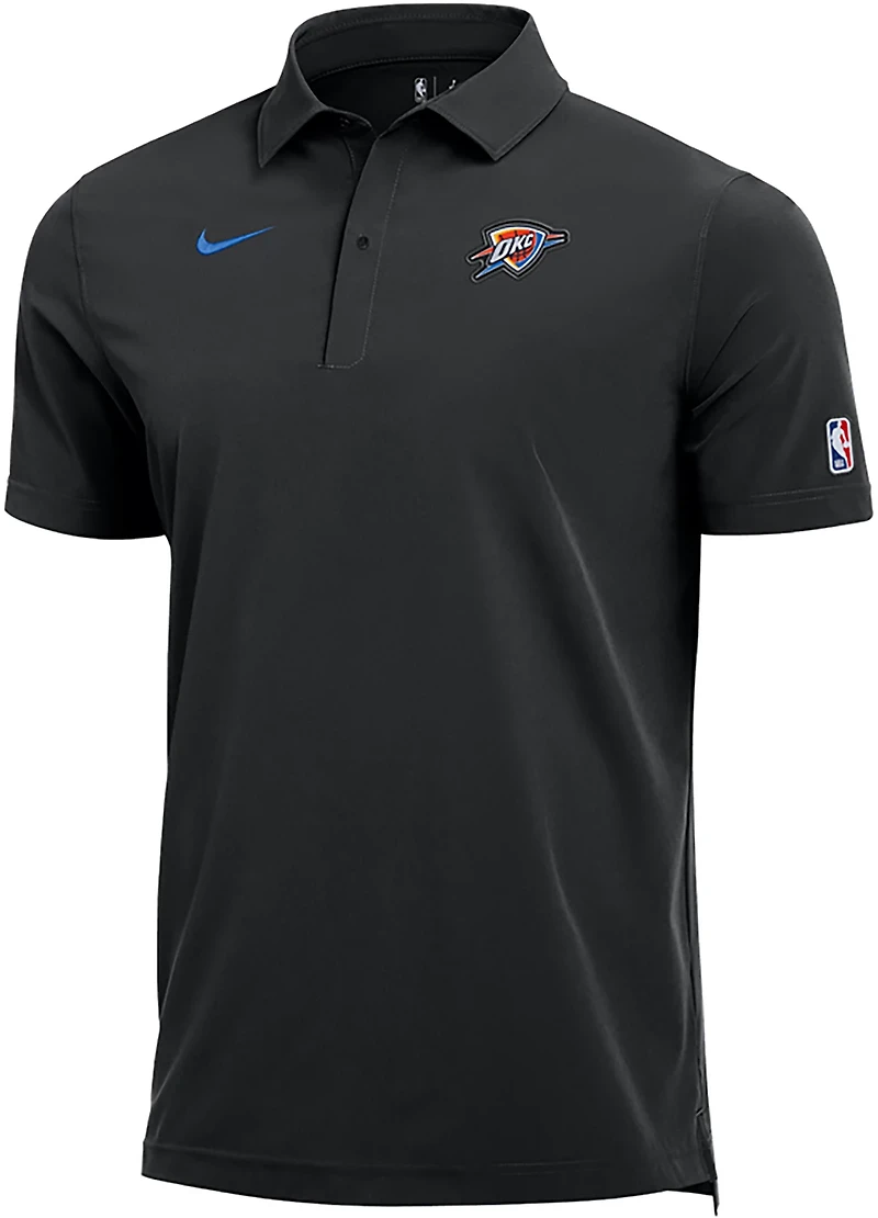 Nike Men's Oklahoma City Thunder Dry Fit Staff Short Sleeve Polo