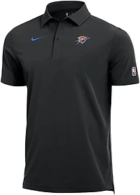 Nike Men's Oklahoma City Thunder Dry Fit Staff Short Sleeve Polo