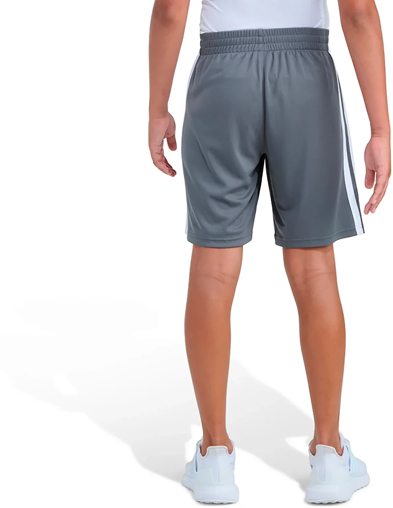 adidas Boys' 3-Stripe Shorts 8
